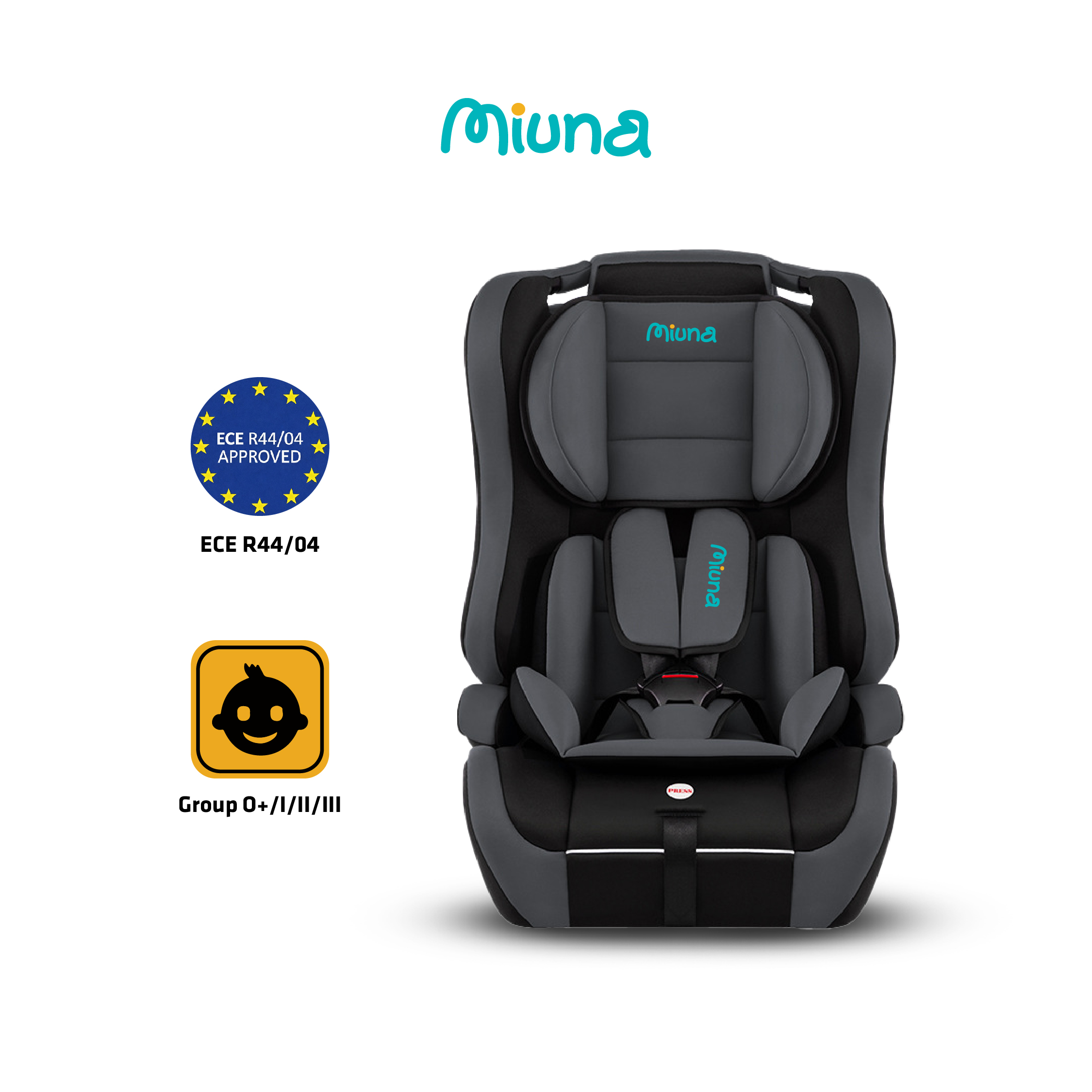 Ghế ngồi ô tô cho bé Miuna Mi300pro