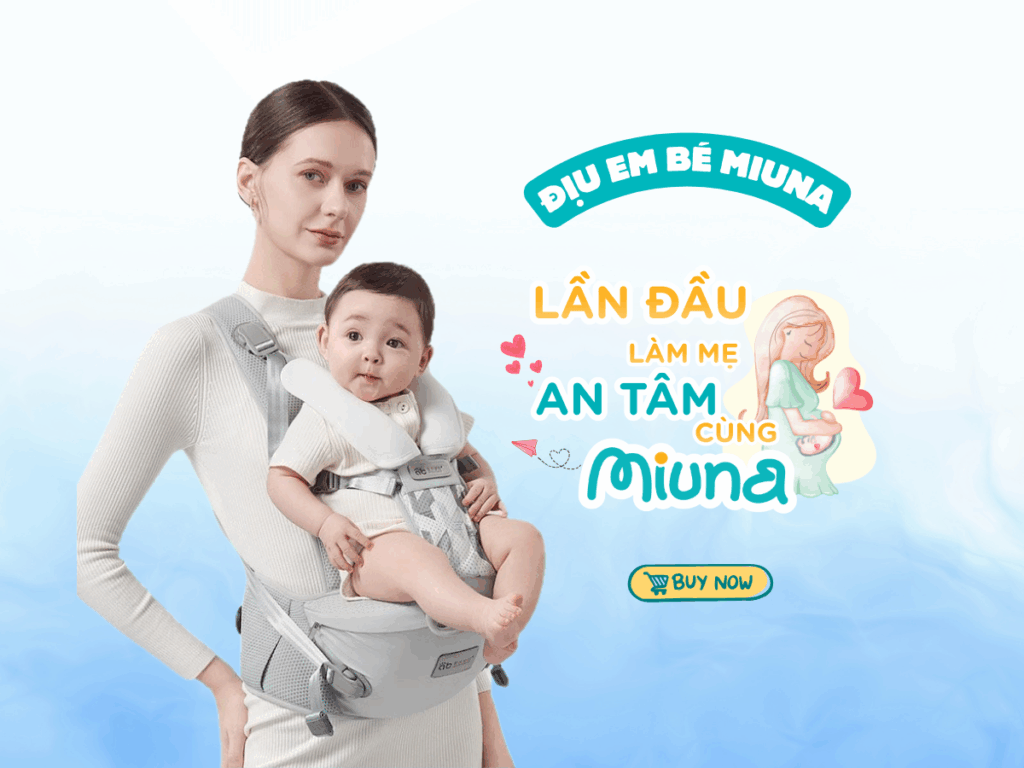 Địu em bé Miuna