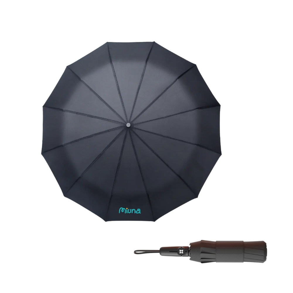 Ô dù tự động cao cấp Miunua UV348 Đen
