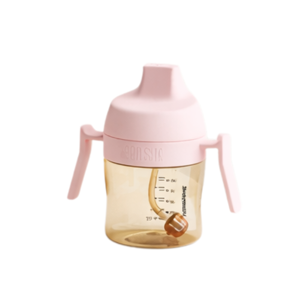 Bình tập uống nước cho bé Heorshe chuẩn nha khoa - 210ml