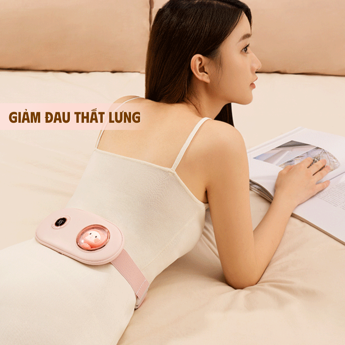 Máy massage giảm đau bụng kinh Belly Warmer - Bản cao cấp - Ảnh 9