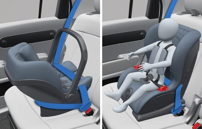 Lắp ghế an toàn trẻ em đúng chuẩn